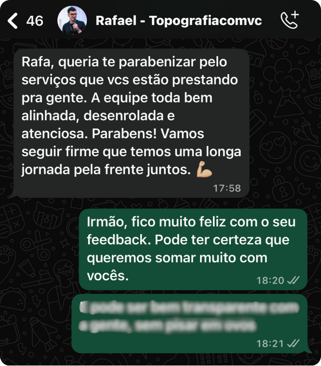 Depoimento Rafael, Topografiacomvc.
